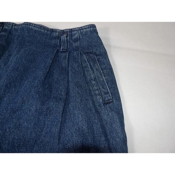 Dockers Denim Skirt Medium Large READ Knee Length Womens High Waisted Pencil V - Picture 14 of 16